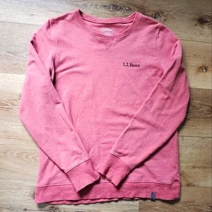Women's salmon ll bean top size small great condition